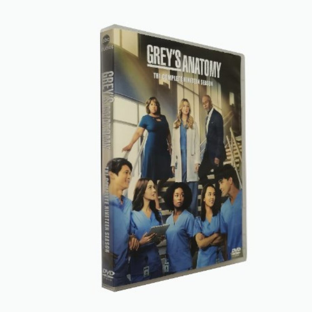 grey's Anatomy Season 19 DVD 4 discs Region 1 US New & Sealed